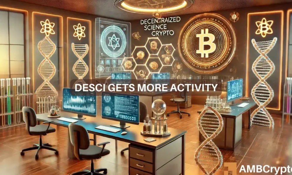 Decentralized Science Crypto [DeSci] Surpasses /uploadfile/coin/2024/1120/1s3c06cc31d8s1dc8a09s0.jpg.3B Market Cap â€“ AIMX Takes the Lead